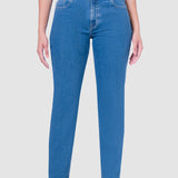 Jeans Straight Azul para Mujer - Atraction