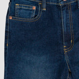 Jeans Straight Azul Oscuro para Mujer - Atraction