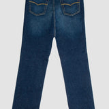Jeans Straight Azul Oscuro para Mujer - Atraction