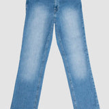 Jeans Straight Azul Claro para Mujer - Atraction