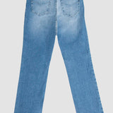 Jeans Straight Azul Claro para Mujer - Atraction