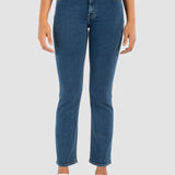 Jeans Mujer Mezclilla Stretch Atraction Straight Gin Oggi