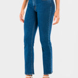 Jeans Mujer Mezclilla Stretch Atraction Straight Gin Oggi