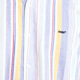 Camisa Hombre Manga Corta Regular Rayas Oggi