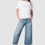 Jeans Baggy Azul Claro para Mujer - Capri
