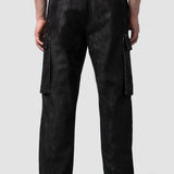 Jeans Baggy Negro para Hombre - Cargo