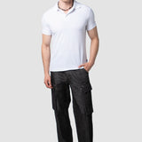 Jeans Baggy Negro para Hombre - Cargo
