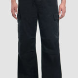 Jogger Cargo Relaxed Negro para Hombre