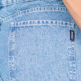 Jeans Relaxed Azul Claro para Mujer – Cargo