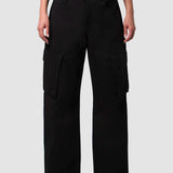 Pantalón Loose Negro para Mujer - Cargo