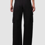 Pantalón Loose Negro para Mujer - Cargo