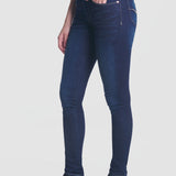 Jeans Moda Mujer Mezclilla Stretch Carol Súper Skinny Dark Oggi