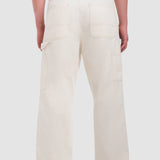 Jeans Loose Beige para Hombre - Carpintero