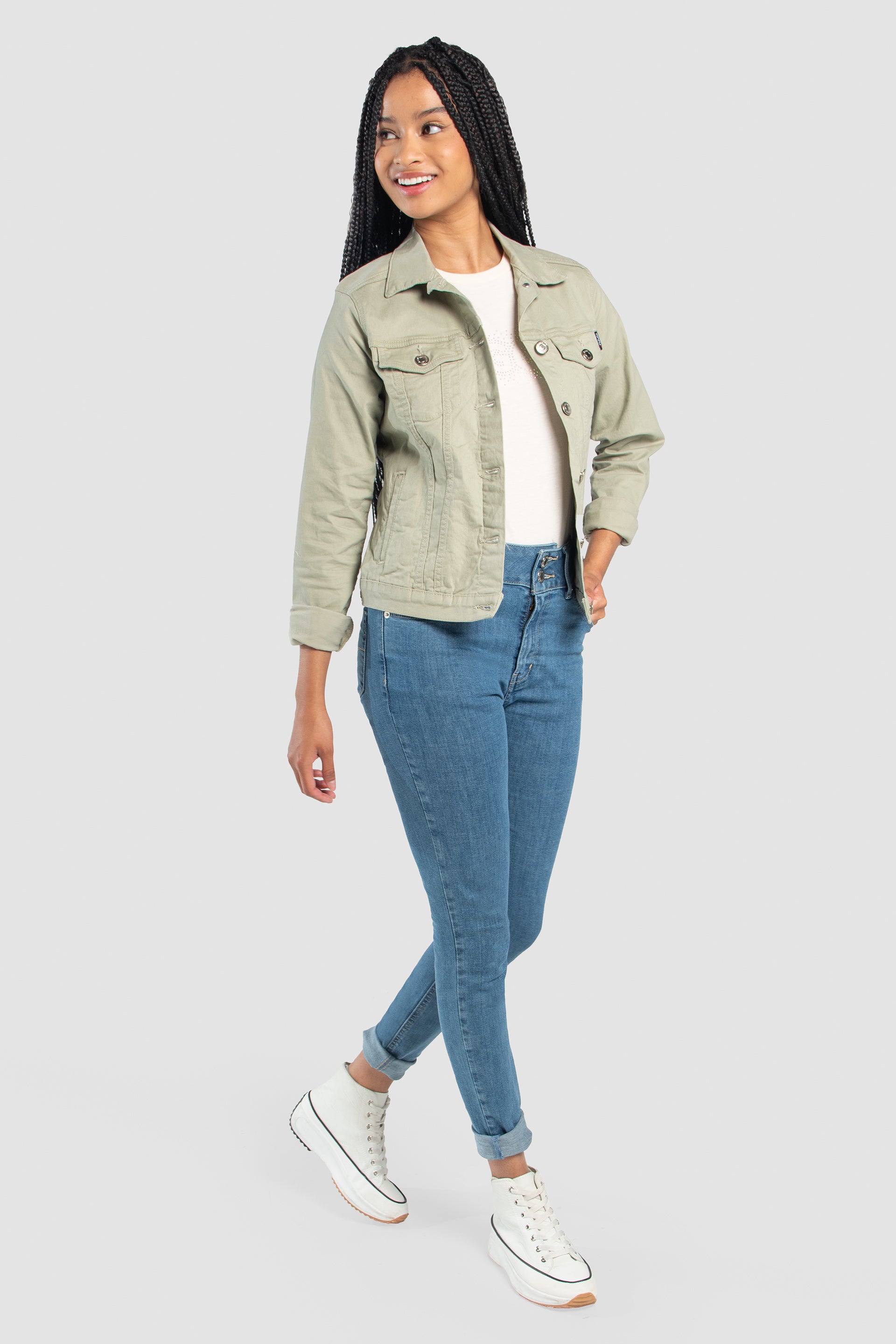 Donde Jacket De Mezclilla Mujer Abrigo De Chaqueta De Perlas De