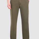 Pantalón Regular Olivo para Hombre - Chinos