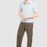 Pantalón Regular Olivo para Hombre - Chinos