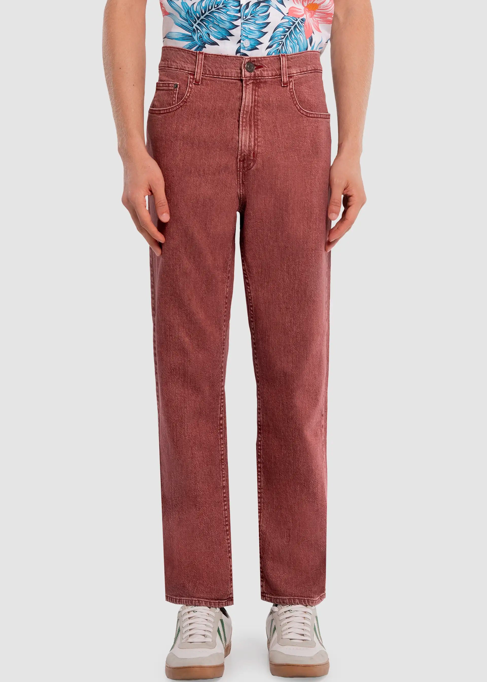 Jeans Hombre Mezclilla Confort Croster Baggy Zint Oggi