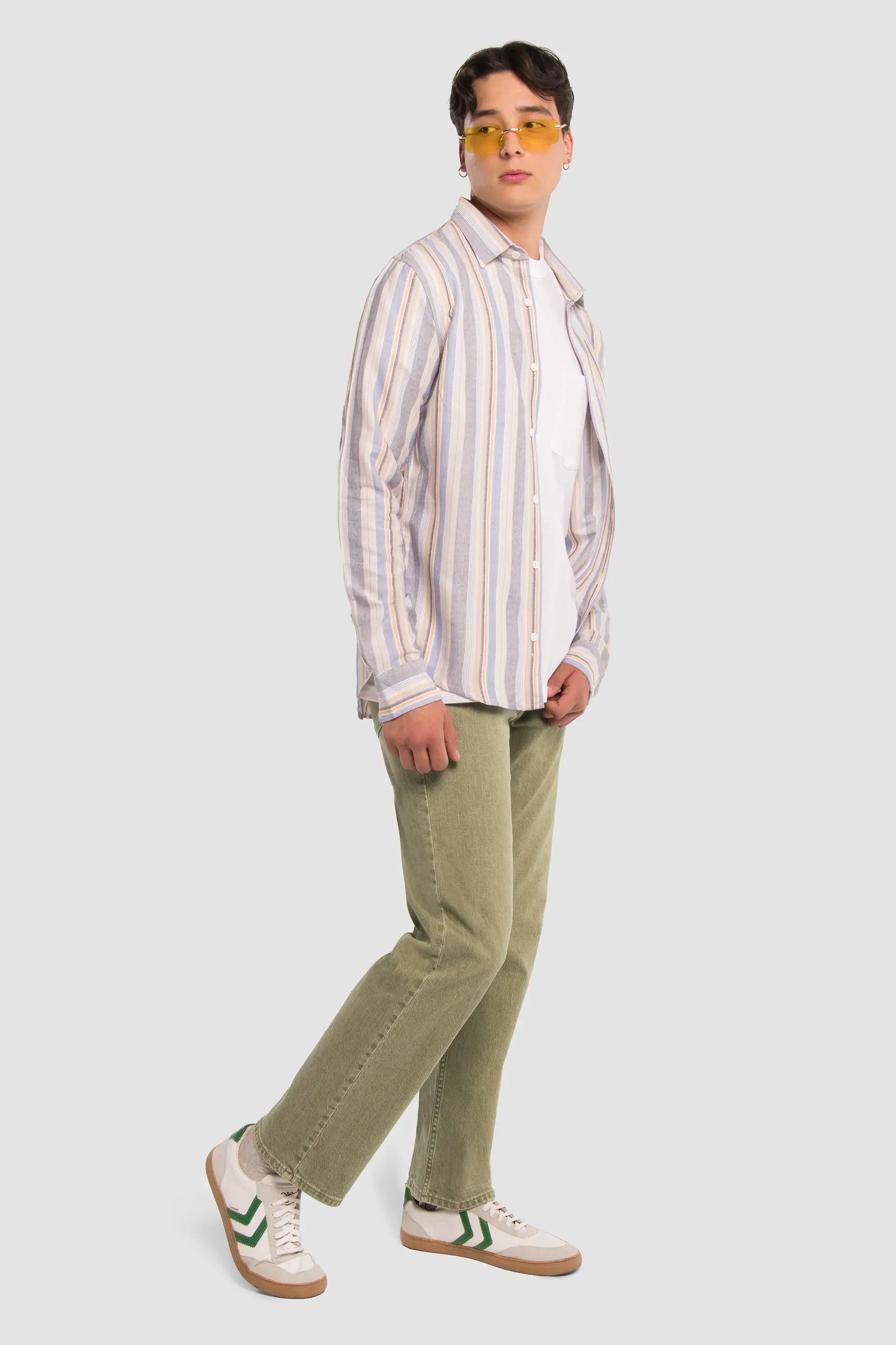 Jeans Baggy Camel para Hombre