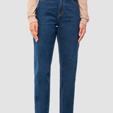 Jeans Loose Azul para Mujer - Happiness