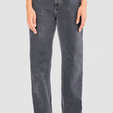 Jeans Loose Gris para Mujer - Happiness