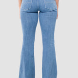 Jeans Amplio Azul Claro para Mujer - Innocent