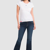 Jeans Flare Azul Oscuro para Mujer - Innocent