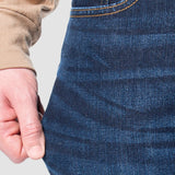 Jeans Slim Azul Oscuro para Hombre - Iron