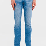 Jeans Hombre Mezclilla Stretch Iron Slim Boswell Oggi
