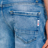 Jeans Hombre Mezclilla Stretch Iron Slim Boswell Oggi