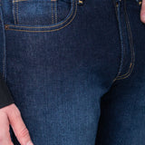 Jeans Slim Azul Oscuro para Hombre - Iron