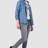 Jeans Slim Gris para Hombre - Iron