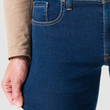 Jeans Moda Hombre Mezclilla Stretch Iron Slim Ibiza Oggi