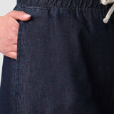 Jeans Wide Leg Azul Oscuro para Mujer