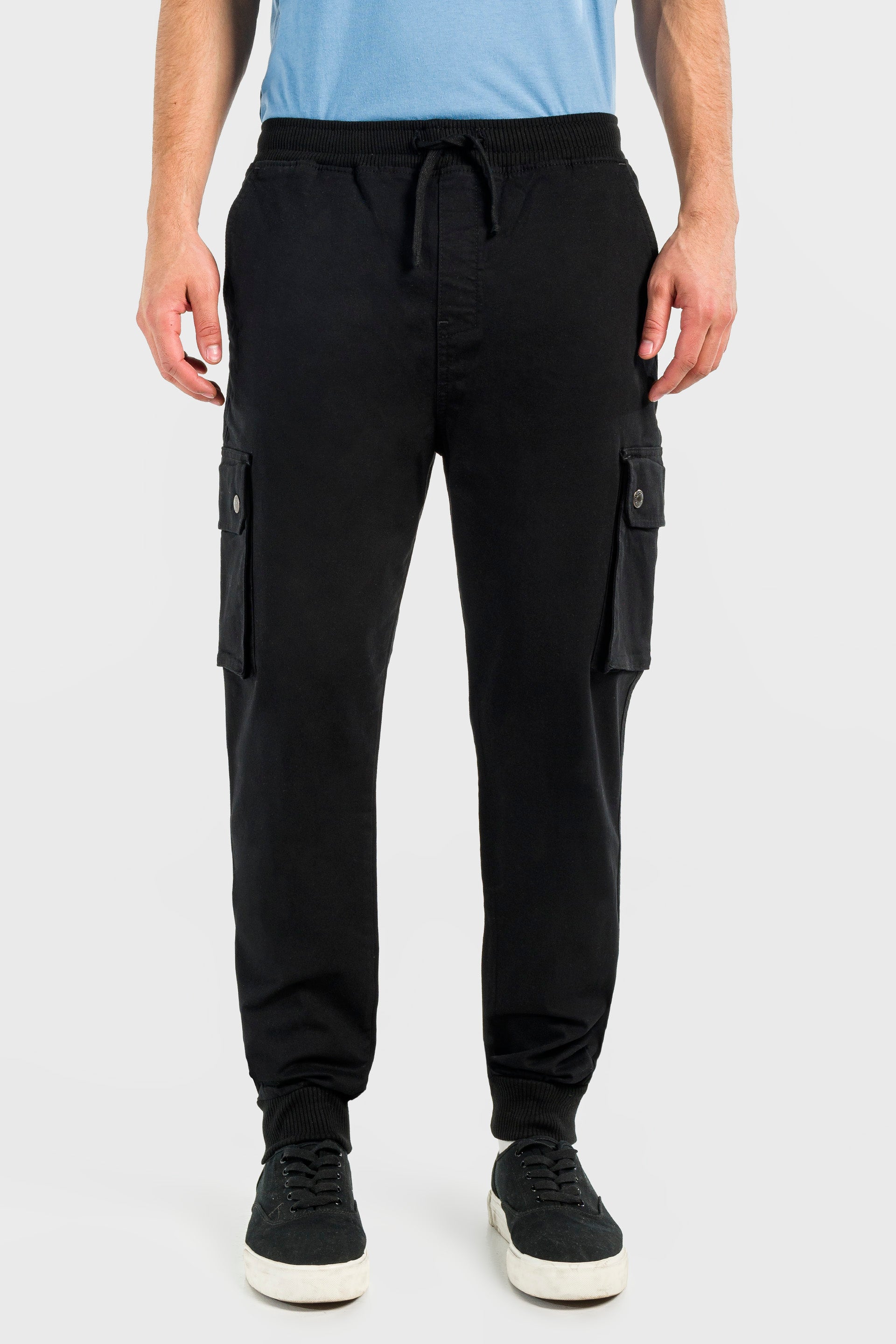 Fashion joggers de gabardina hombre