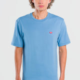 Playera Regular Azul Claro para Hombre - Manga Corta