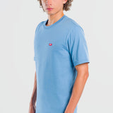 Playera Regular Azul Claro para Hombre - Manga Corta