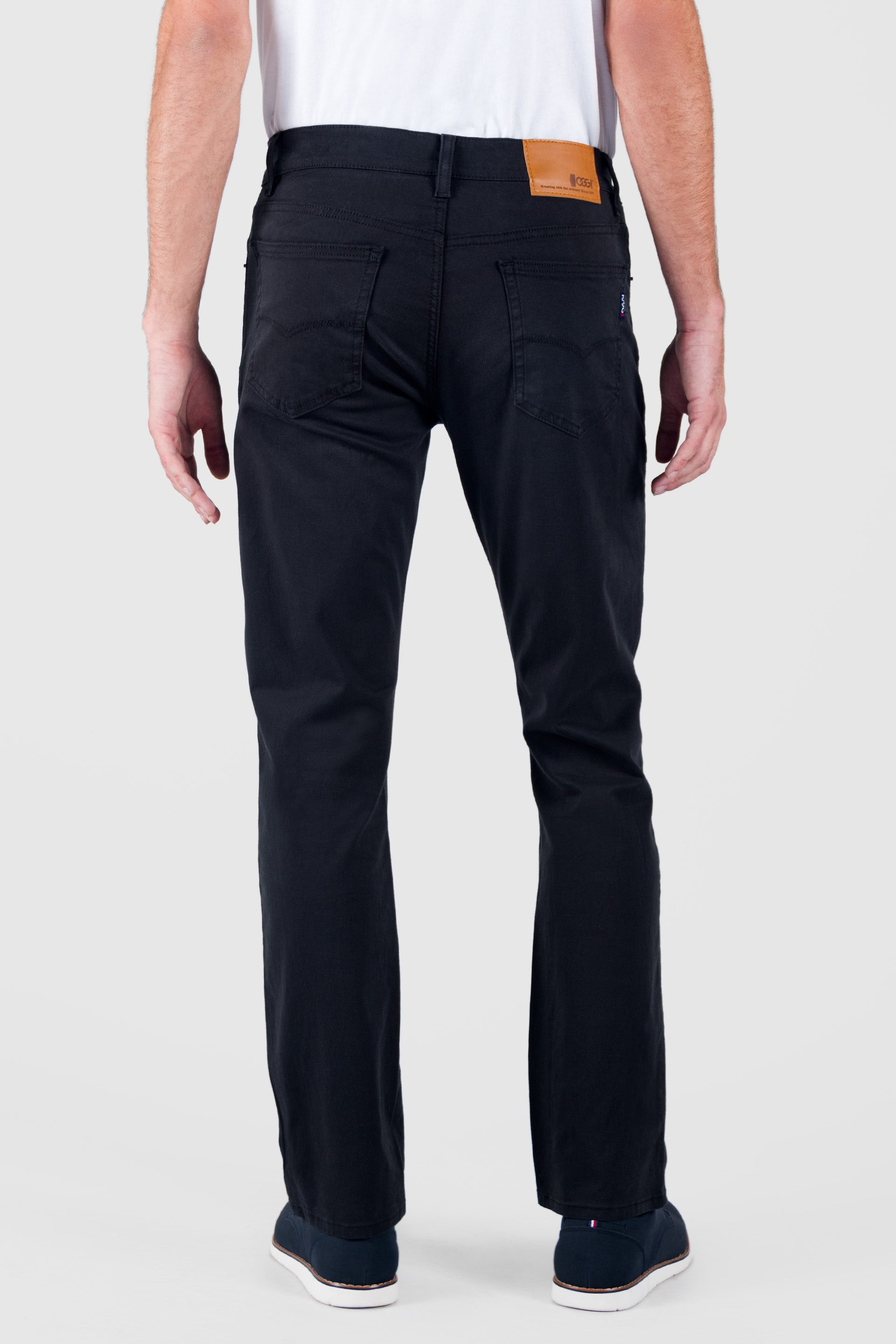 Pantalón Slim Straight Negro para Hombre Vaxter Oggi Jeans