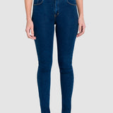 Jeans Mujer Mezclilla Stretch Katia Súper Skinny Satin Oggi