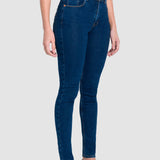 Jeans Mujer Mezclilla Stretch Katia Súper Skinny Satin Oggi