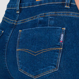 Jeans Mujer Mezclilla Stretch Katia Súper Skinny Satin Oggi