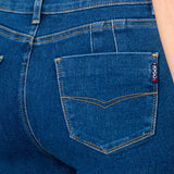 Jeans Mujer Mezclilla Stretch Katia Súper Skinny Satin Oggi