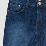 Jeans Súper Skinny Azul Oscuro para Mujer - Katia