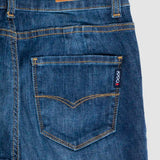 Jeans Súper Skinny Azul Oscuro para Mujer - Katia