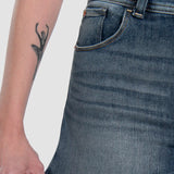Jeans Mujer Mezclilla Stretch Katia Súper Skinny Bosewell Índigo Oggi