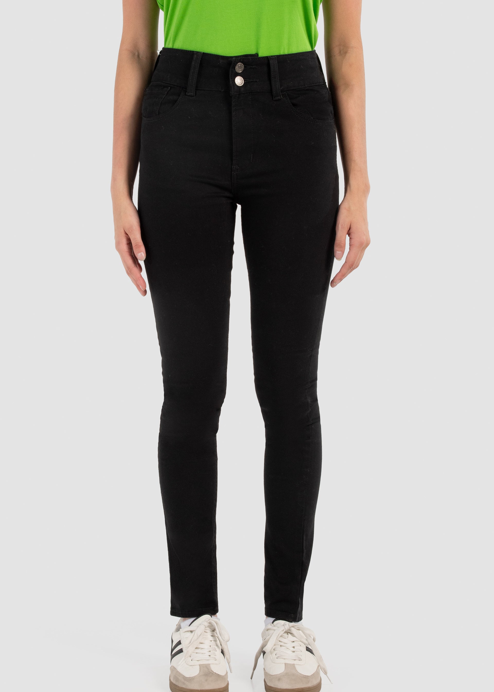Pantalón Moda Mujer Gabardina Stretch Katia Súper Skinny Triny Oggi