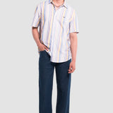 Jeans Hombre Mezclilla Confort Leader Relaxed Agean Oggi