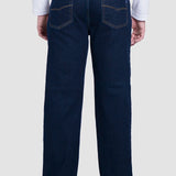 Jeans Loose Azul Oscuro para Hombre - Leader
