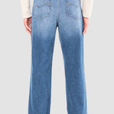 Jeans Relaxed Azul Claro para Hombre - Leader