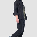 Jeans Relaxed Negro para Hombre - Leader