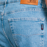 Jeans Hombre Mezclilla Confort Leader Relaxed Agean Oggi